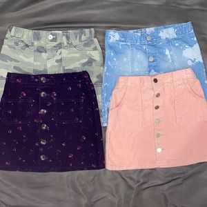 The Children’s Place skirt bundle size 6x-7